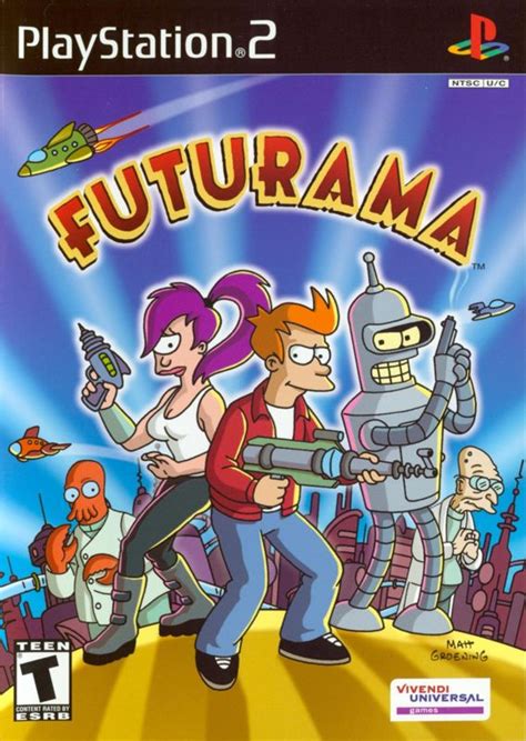 Futurama Cover Or Packaging Material Mobygames
