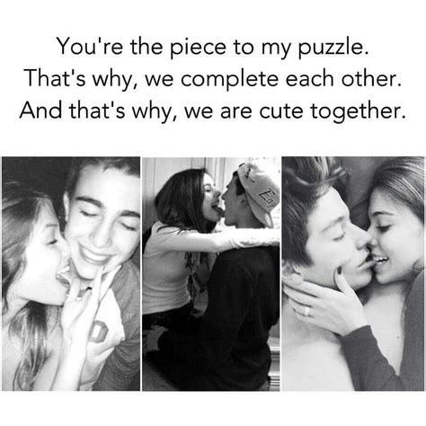 Yeswe Are Complete And Cute Together💖 Sexy Quotes Speak Quotes My Kind Of Love