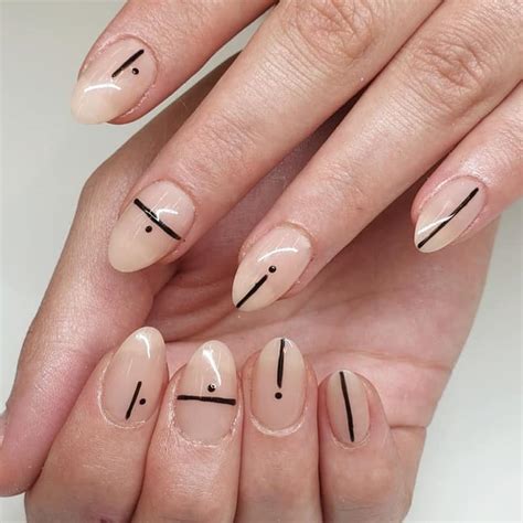 35 Alluring Line Nail Designs To Try 2022