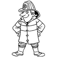 Fire apparatus tool mounts fire tool grip wrap fire tool straps firefighter accessories and clips firefighter sheaths and holsters replacement fire tool parts and maintenance. Firefighter Coloring Pages - Free Printables - MomJunction ...