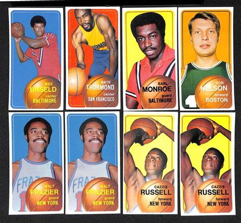 Lot Detail Lot Of 400 Assorted 1970 71 Topps Basketball Cards W