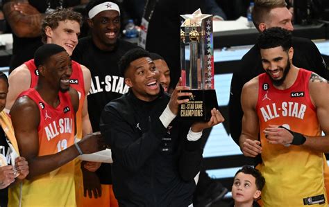 Jayson Tatum Wins NBA All Star Game MVP Team Giannis Tops Team LeBron