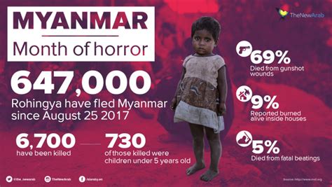 Msf 6 700 Rohingya Killed In Month Of Myanmar Violence