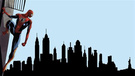Spiderman City Skyline