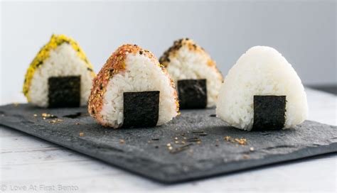 How To Make Onigiri Japanese Rice Balls Love At First Bento