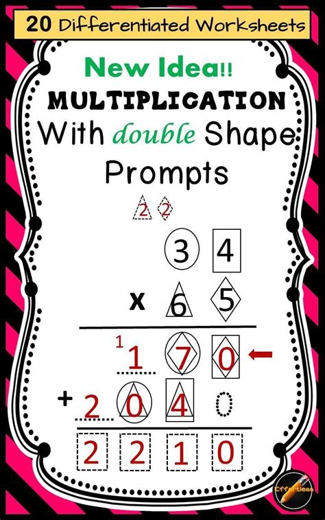 Double Digit Multiplication With Double Shape Prompts A New Strategy