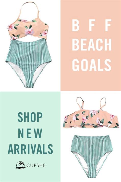 shop the cutest swimsuits for you and your bestie new bikinis are here cute swimsuits