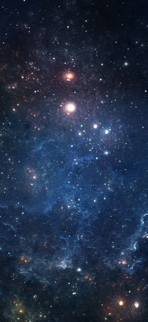 Stars Space Nebula 1080x2340