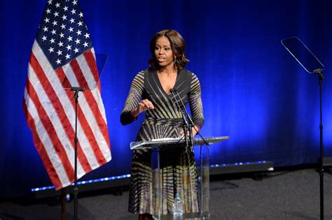 First Lady Michelle Obama Speaks At The Launch Of The Mental Health