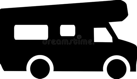 Caravan Symbol Vector Stock Vector Illustration Of Camp 107159064