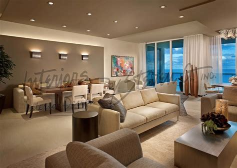 Interiors By Steven G Contemporary Living Room Miami By