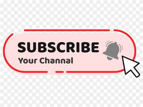 A Hand Mouse Cursor Clicks On The Subscribe Button Isolated On