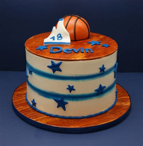 My Basketball Birthday Cake