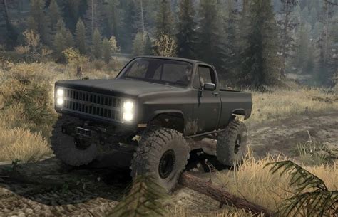 Chevy K10 1982 V051117 Mudrunner Snowrunner Spintires