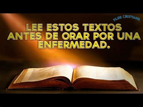 Conoce todos los versículos de la biblia en que dios muestra su amor así como las oraciones para sanar enfermos, estos versículos de salud son un recordatorio del gran poder que tiene dios y que ante cualquier enfermedad que se presente, él podrá derramar sus manos de sanidad. Poderosos versículos de la Biblia para Orar por los ...