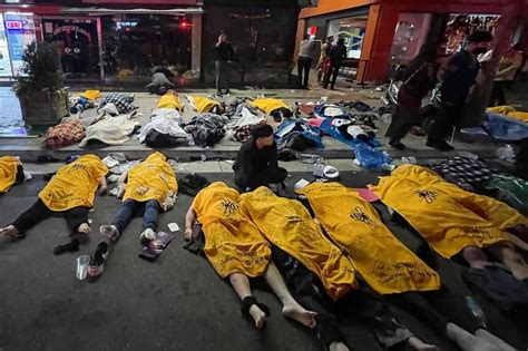 Over 150 People Dead In Tragic Halloween Crowd Surge In South Korea No
