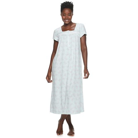Womens Croft And Barrow® Pintuck Nightgown Kohls In 2020 Night Gown Nightgowns For Women Women