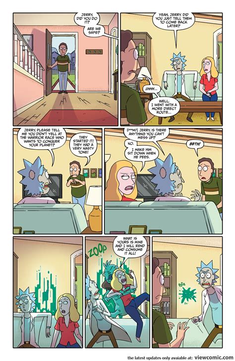 Rick And Morty Read Rick And Morty Comic Online In