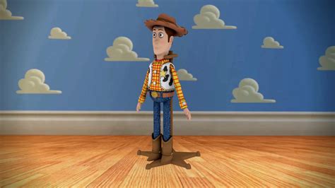 Woody Toy Story 3d Model Turntable Animation Youtube