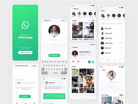 Whatsapp Redesign By Tamim🏅 On Dribbble