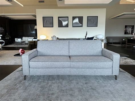 Natuzzi Italia Capriccio Sofa Bed Grey Furnitalia Contemporary Italian Furniture Showroom