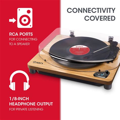 Buy Ion Audio Air Lp Vinyl Record Playerbluetooth Turntable With Usb