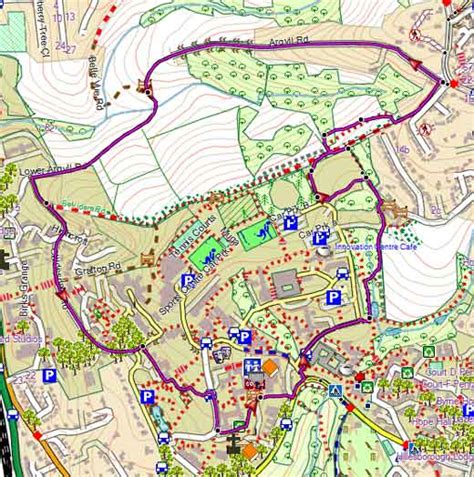 Maps Of Best University Of Exeter Walks Walks