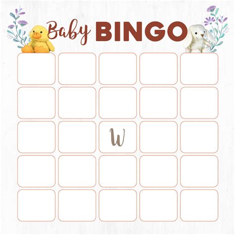 Babyshower spiel bingo zum drucken : Babyshower Spiel Bingo Zum Drucken : Partyspiel Fur Eure Babyshower Party Ihr Erhaltet Von Uns ...