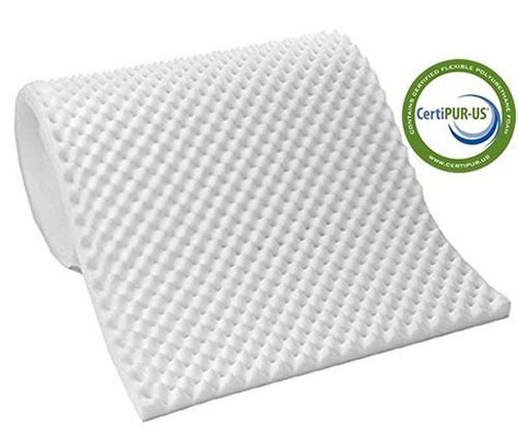 Shop for mattress pads in bedding. Vaunn Medical Egg Crate Convoluted Foam Mattress Pad - 3 ...