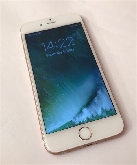 Apple Fkqm2ba Iphone 6s 16gb Unlocked Rose Gold For Sale Online