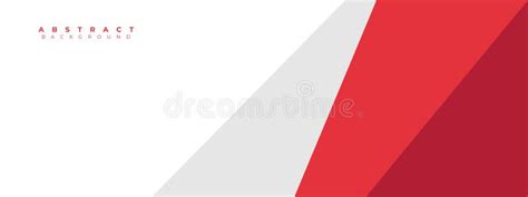 Red And White Background Design Flat And Minimalist Background Design