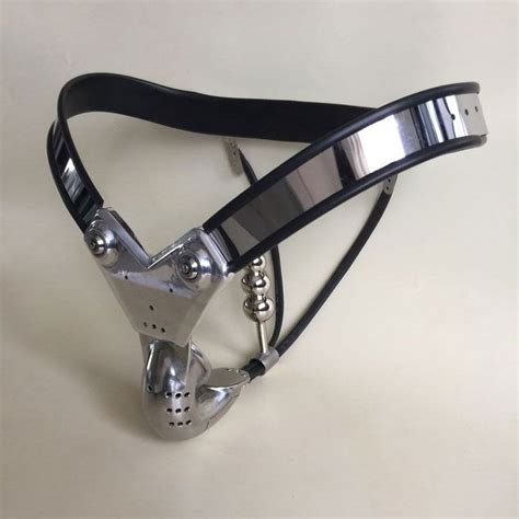 Chastity Belt Anal Plug Underwear Male Chastity Belts Devices Stainless Steel Male Belt Anal