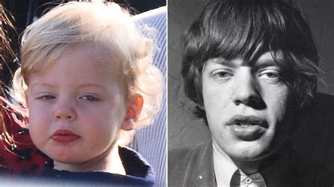 Mick Jaggers One Year Old Son Already Has His Rolling Stones Star Dad