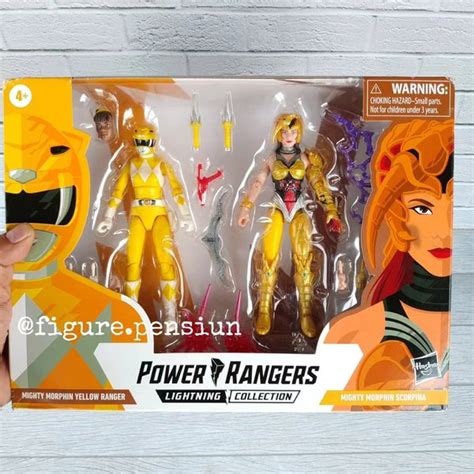 Jual Hasbro Power Rangers Lightning Collection Yellow Rangers Scorpina