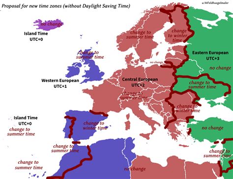Map Of Europe Time Zones 88 World Maps