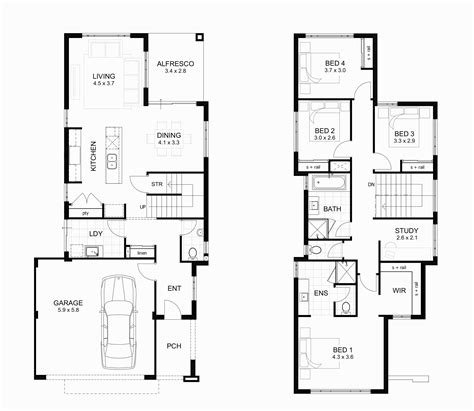 4 Bedroom 2 Story House Plans Pics Home Floor Design Plans Ideas