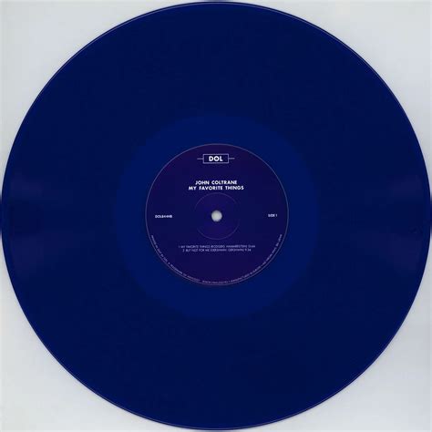John Coltrane My Favorite Things Blue Vinyl Edition Vinyl Lp 2019 Eu Original Hhv