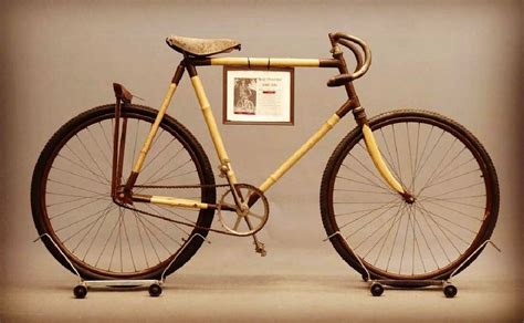 Bamboo Bicycle Old Bicycle Old Bikes Copake Henry Ford Museum Faux