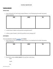 Answer key acid/base sg answer key acid/base sg acids and bases review. PhET States of Matter student (MAH).pdf - STATES OF MATTER ...
