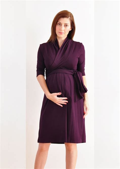Maternity Dress Empire Waist Dress Maternity Dresses Etsy
