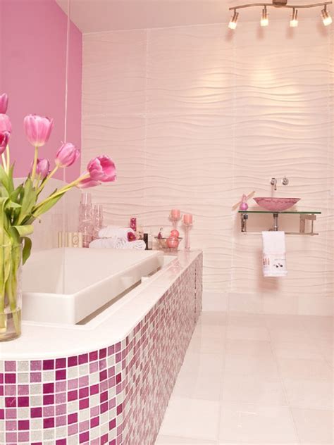 30 Best Of Pink Tile Bathroom Decorating Ideas Home Decoration And