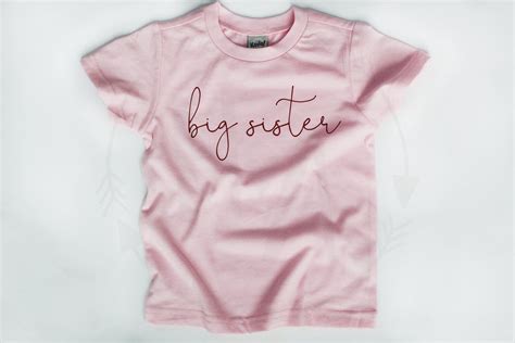 Big Sister Shirt / Promoted to Big Sister Shirt / Big Sister | Etsy | Sister shirts, Big sister ...