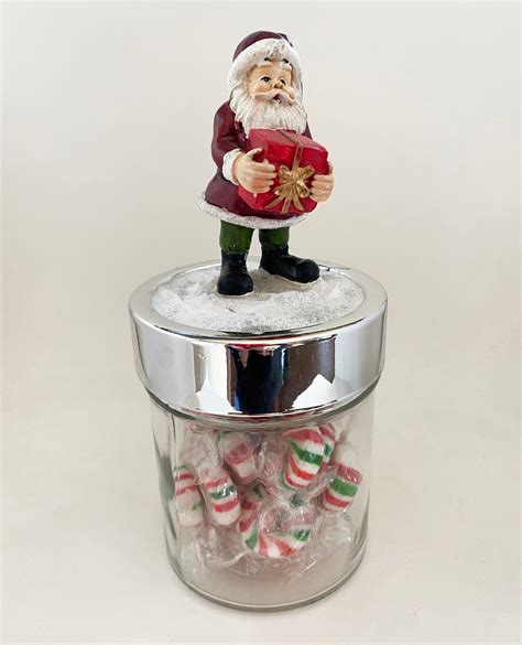 Personalized Christmas Candy Jars