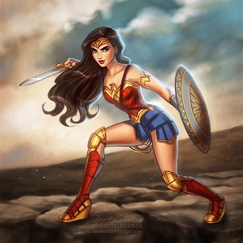 Justice League Wonder Woman By Daekazu On Deviantart