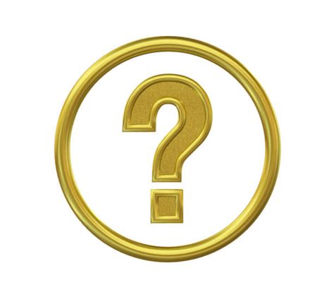 Golden Question Mark Stock Photos Pictures And Royalty Free Images Istock