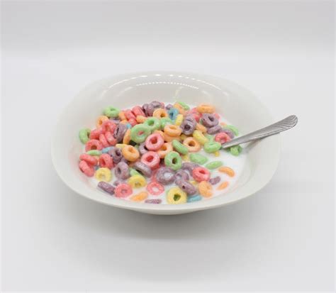 Cereal Bowl Fruit Loops Just Dough It