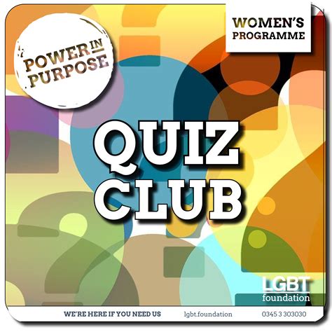 Lgbt Foundation Quiz Club