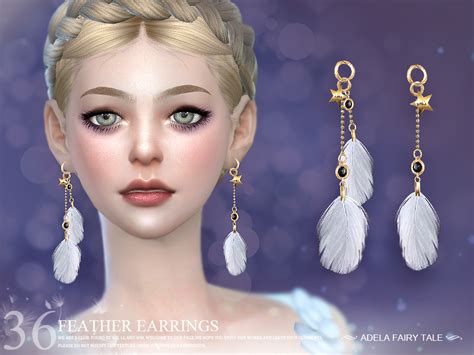 The Sims Resource S Club Ll Ts4 Earring N36