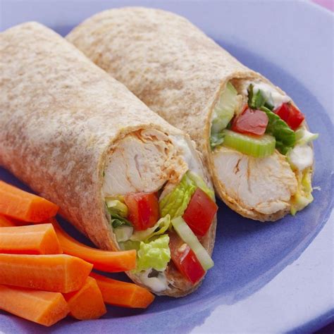 To store, simply cover your casserole dish with plastic wrap or aluminum foil. Buffalo Chicken Wrap Recipe - EatingWell