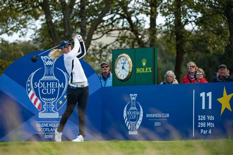 Rolex Returns As Official Timekeeper At 17th Solheim Cup Travel